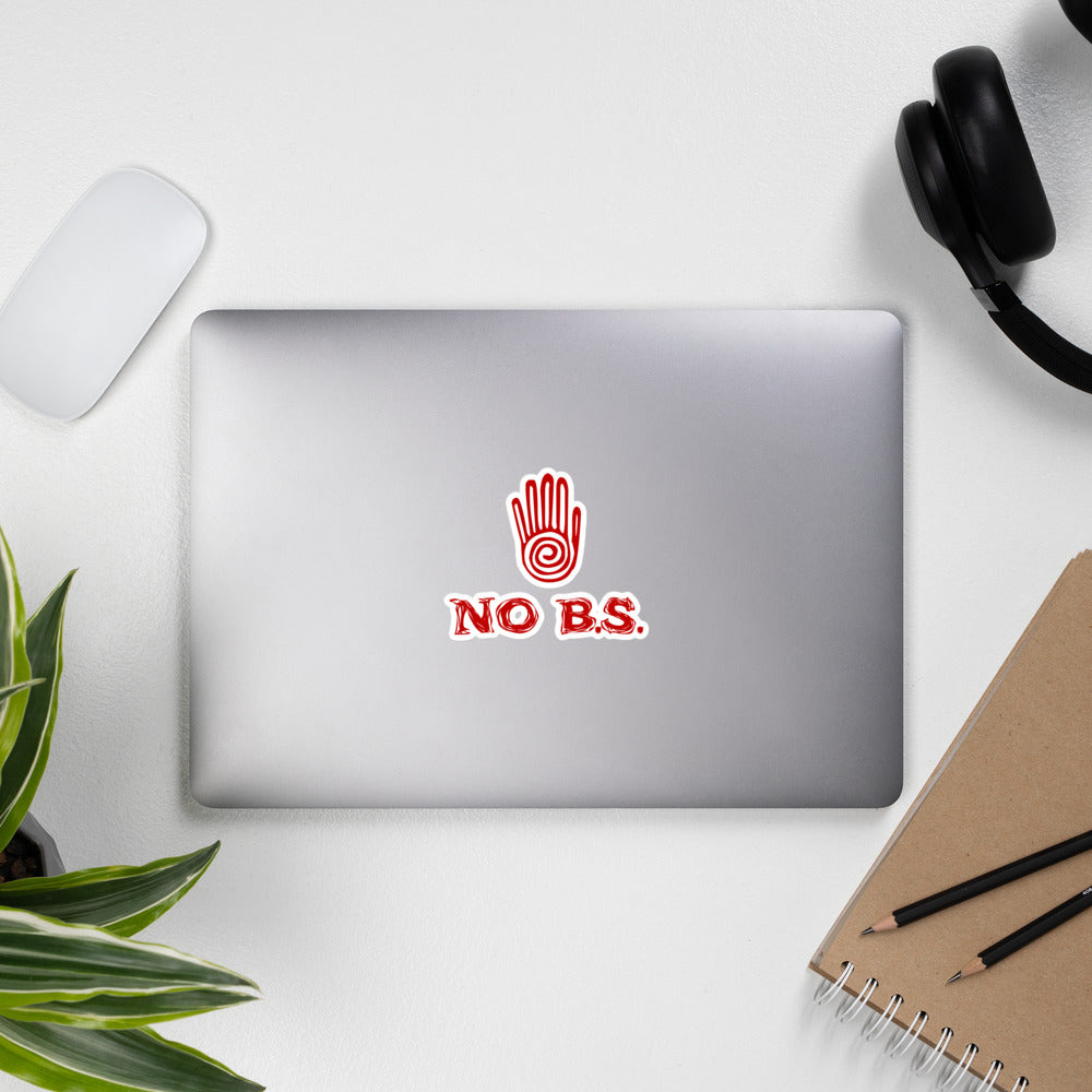 No B.S. Bubble-Free Stickers