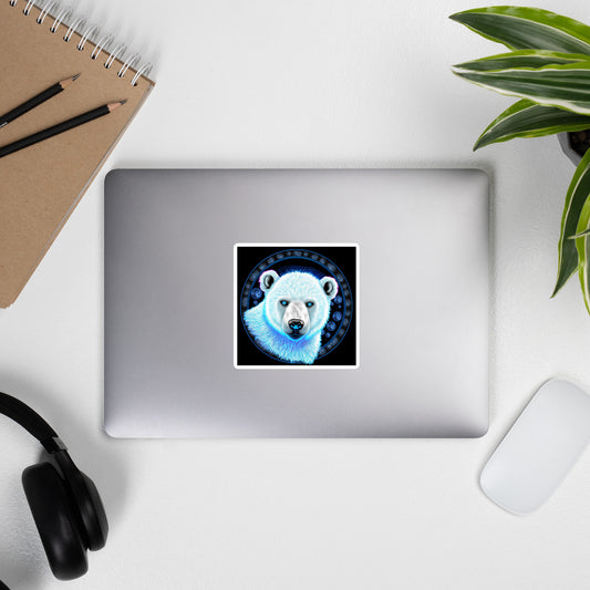 Polar Bear Bubble-Free Stickers