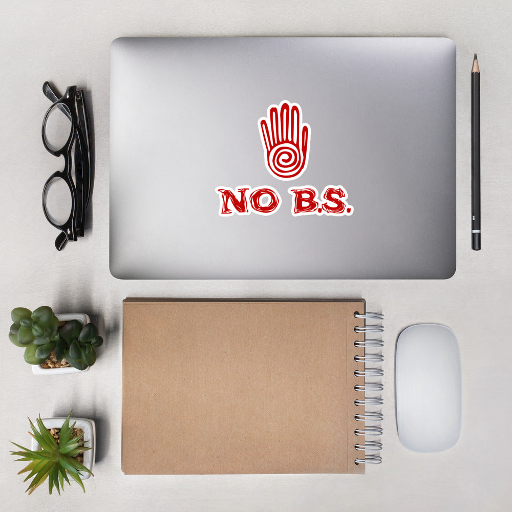 No B.S. Bubble-Free Stickers