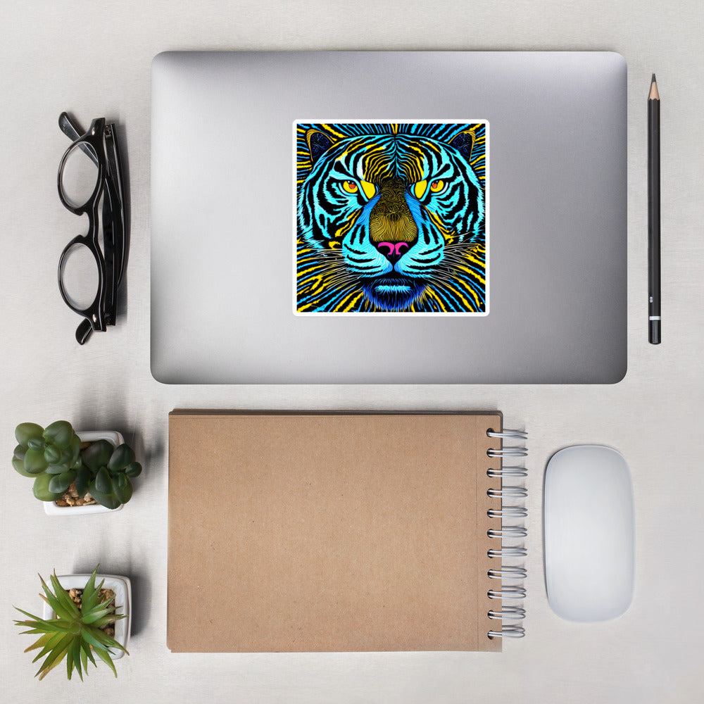 Tigress Bubble-Free Stickers