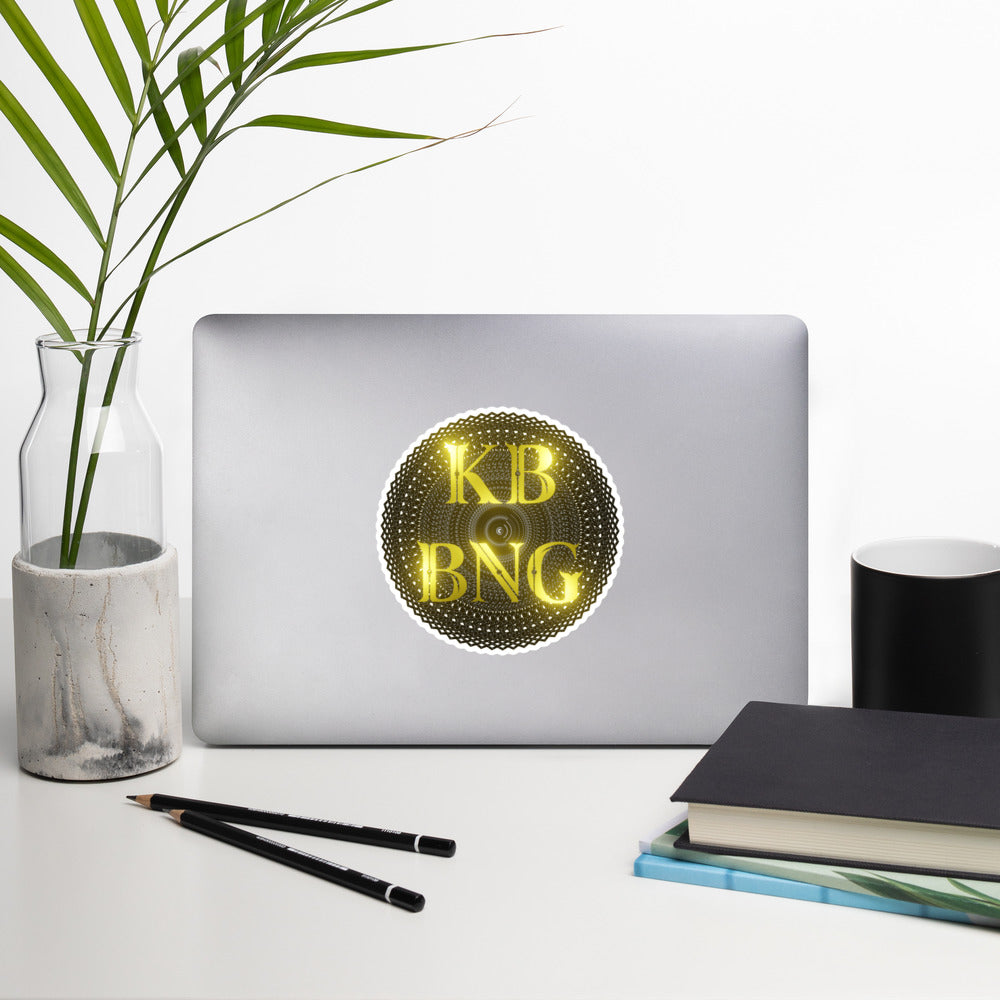 Golden Seal Bubble-Free Stickers