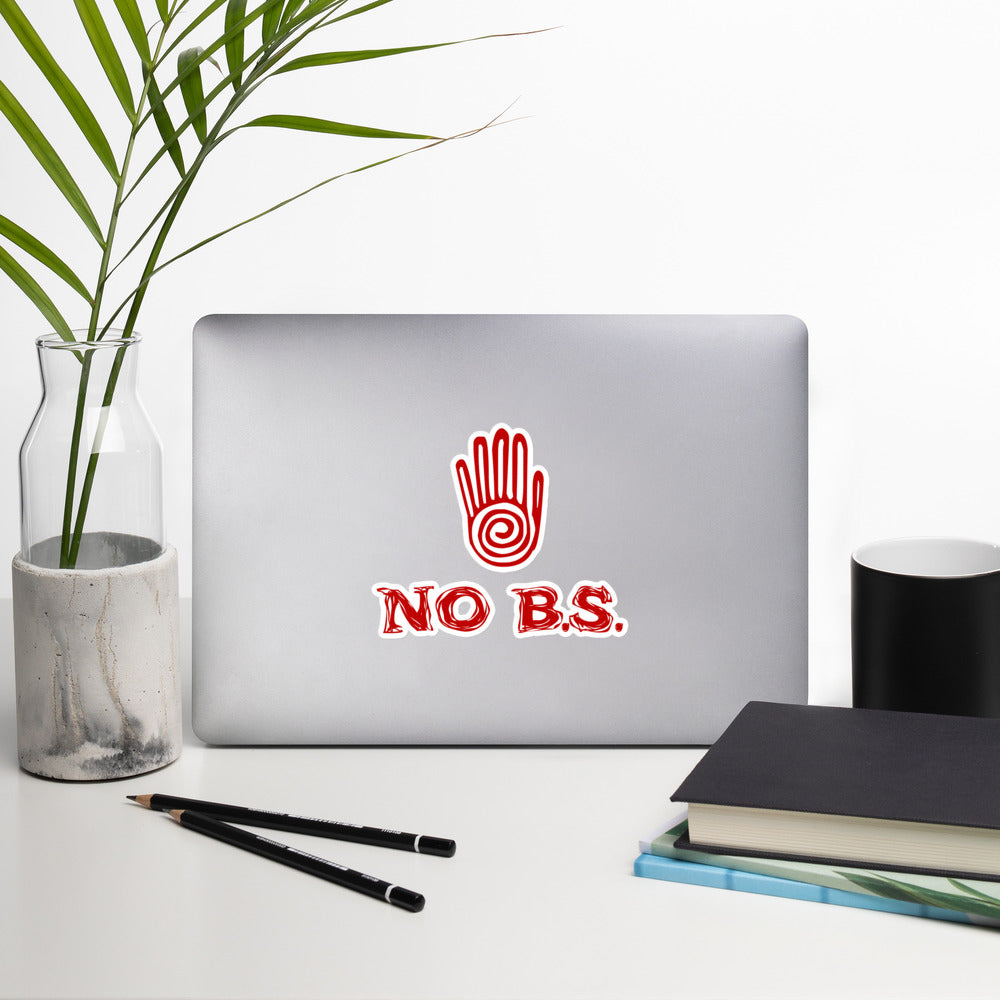 No B.S. Bubble-Free Stickers