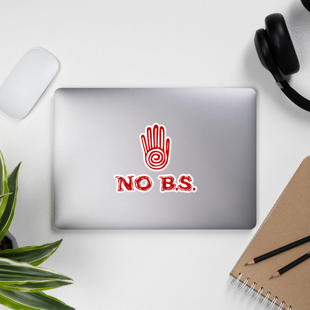 No B.S. Bubble-Free Stickers