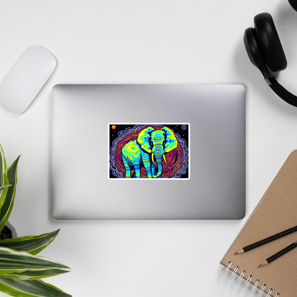 "Elephunk" Bubble-Free Stickers