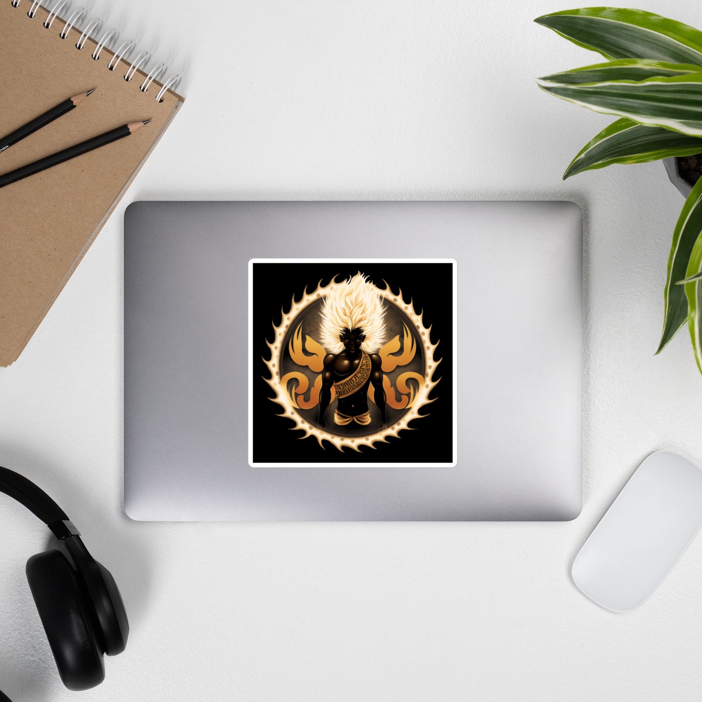 "Unlocked Potential" Bubble-Free Stickers