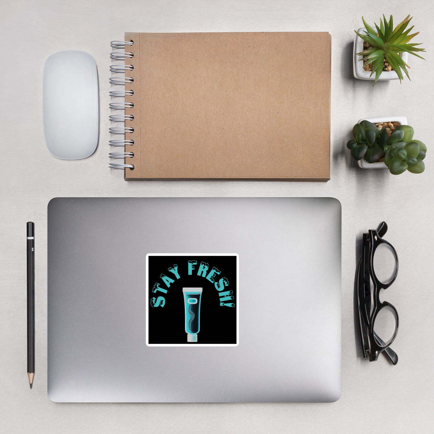 Stay Fresh Bubble-free stickers