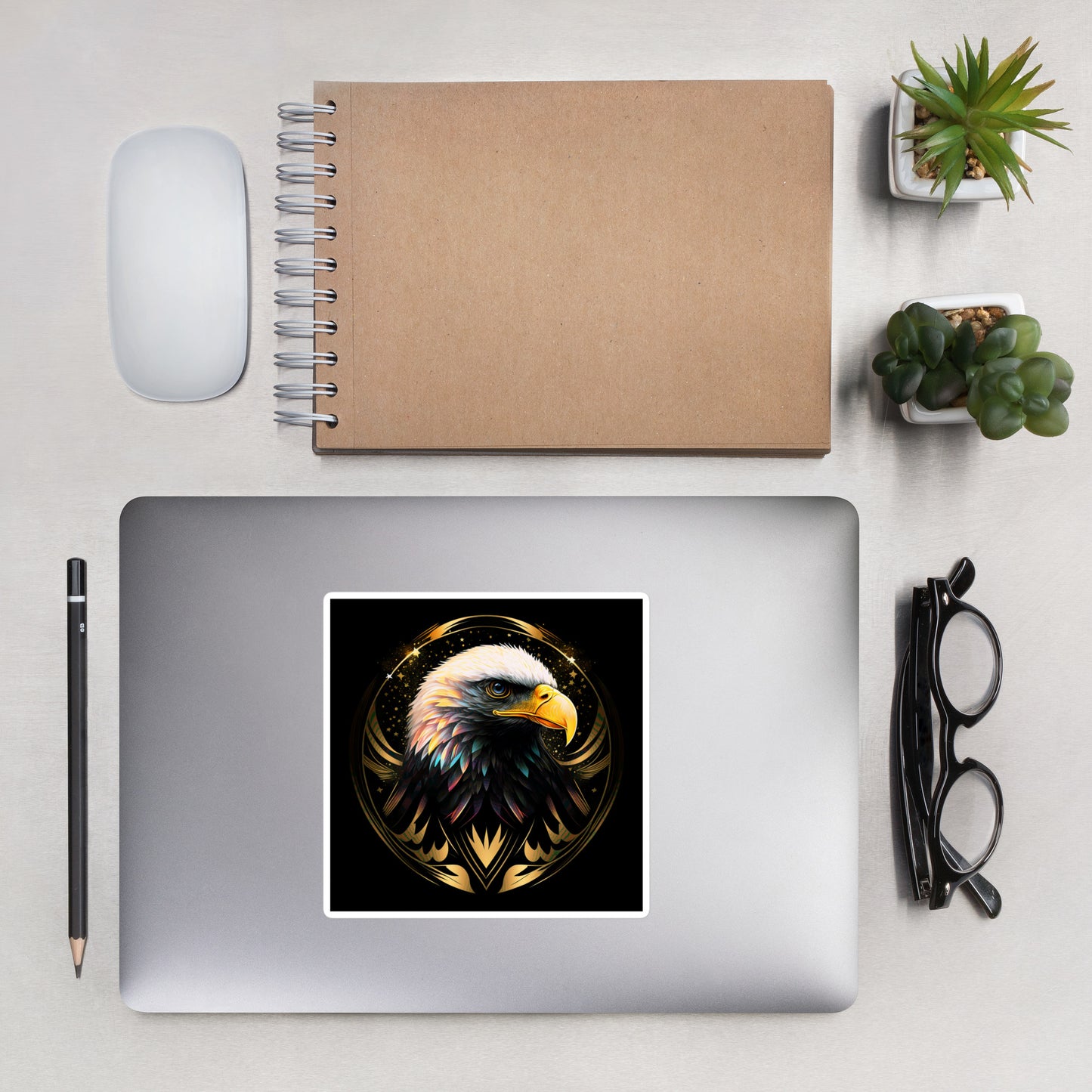 Regal Eagle Bubble-free Stickers