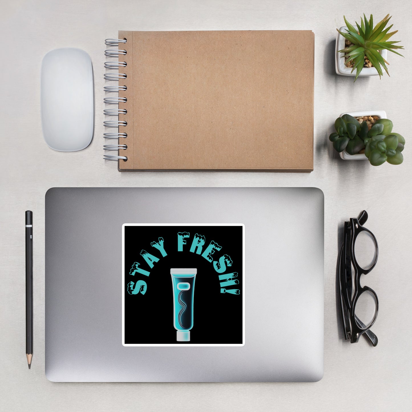 Stay Fresh Bubble-free stickers