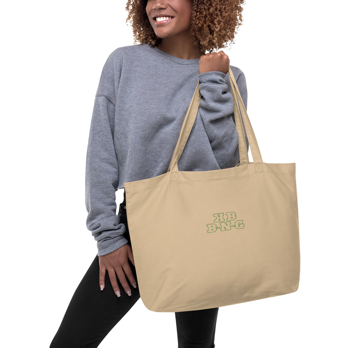 KBBNG Large Organic Tote Bag
