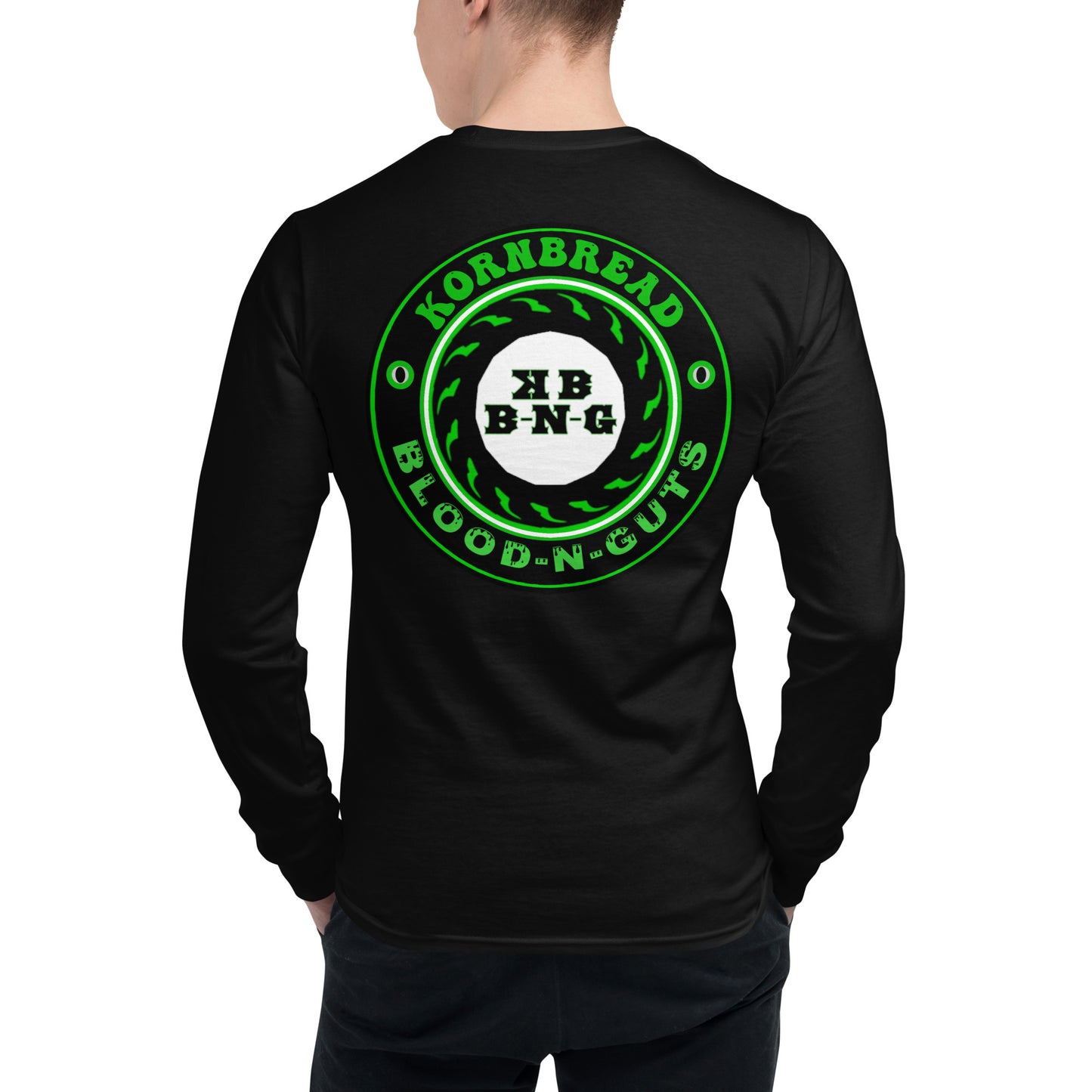 Champion KBBNG Embroidered Badge+ Long Sleeve Shirt (Center)