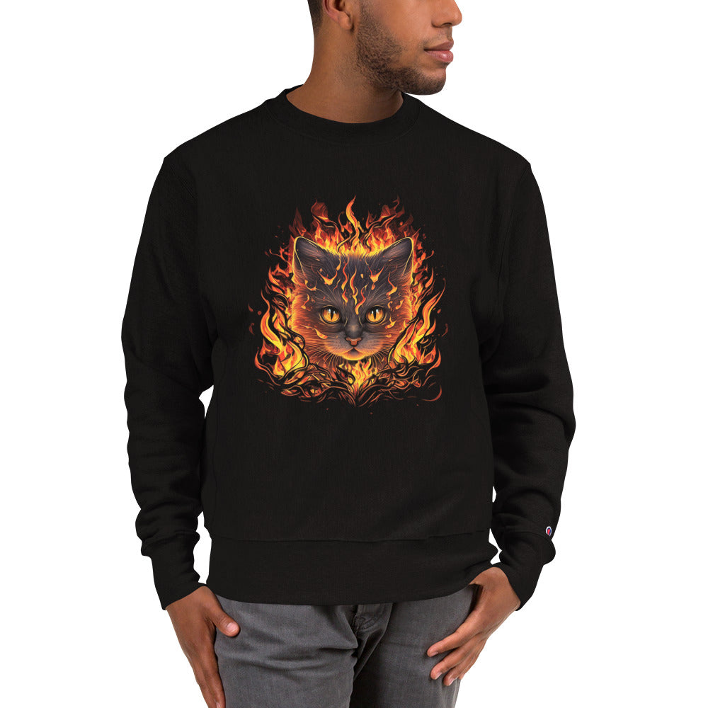 Champion Pyro Cat Sweatshirt