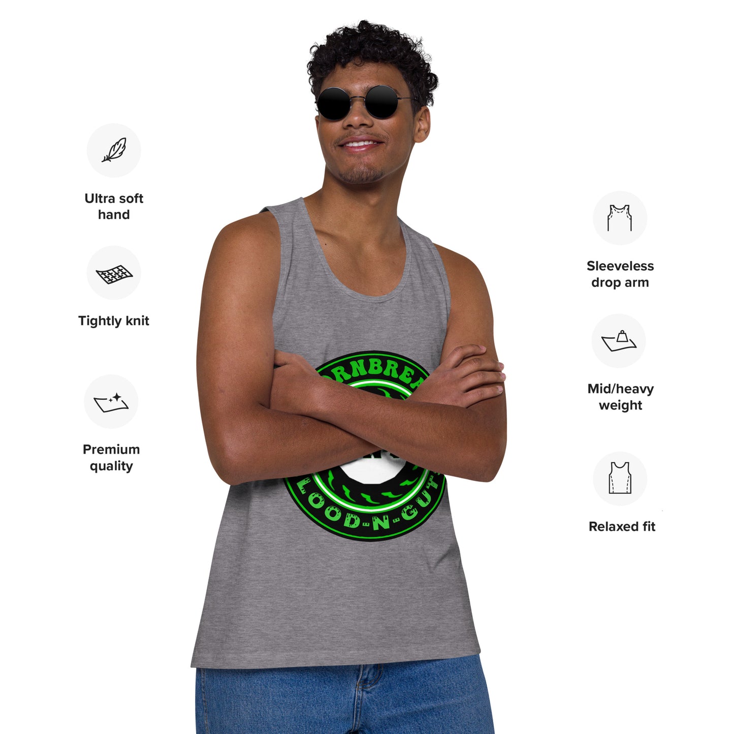 KBBNG Badge Men’s Premium Tank Top