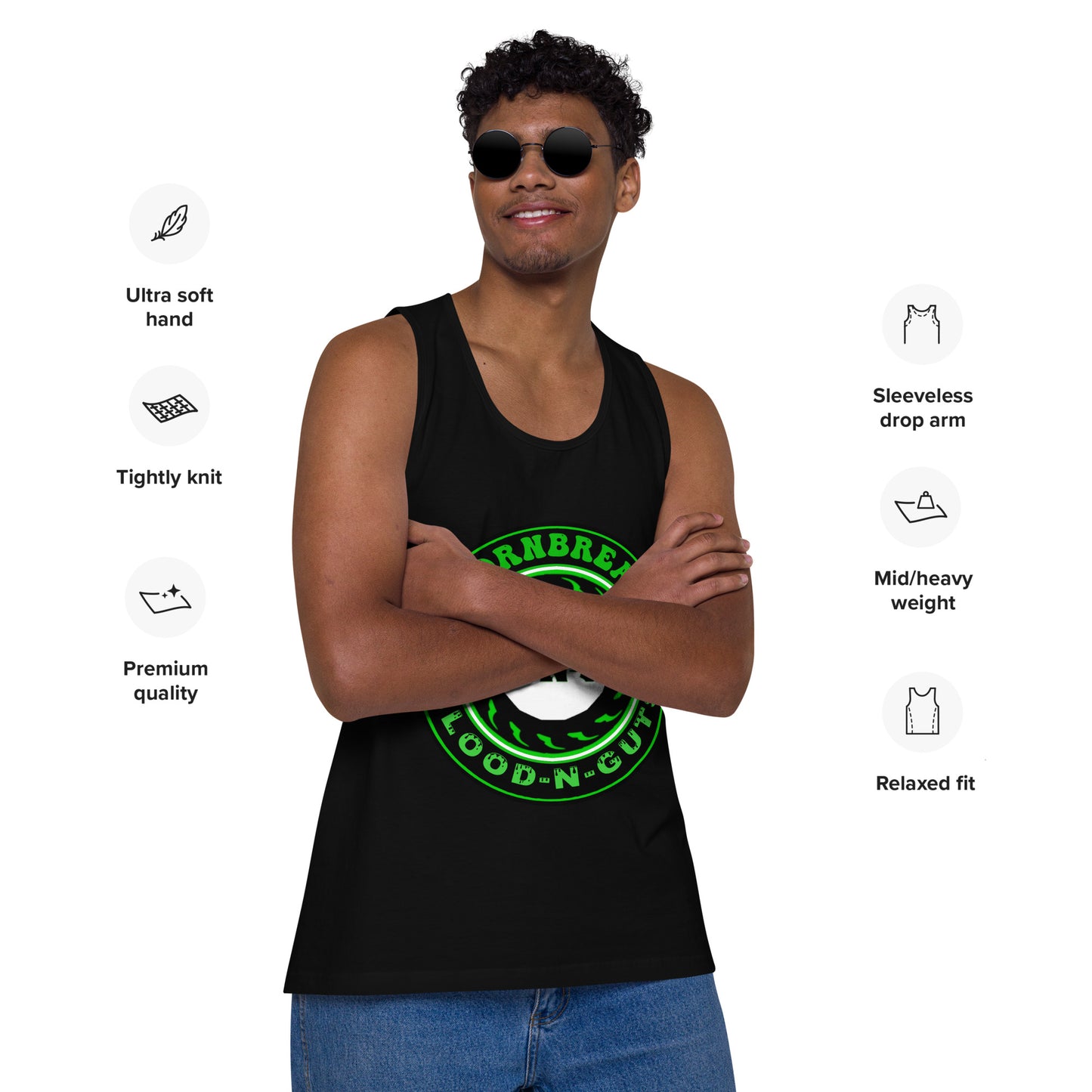 KBBNG Badge Men’s Premium Tank Top