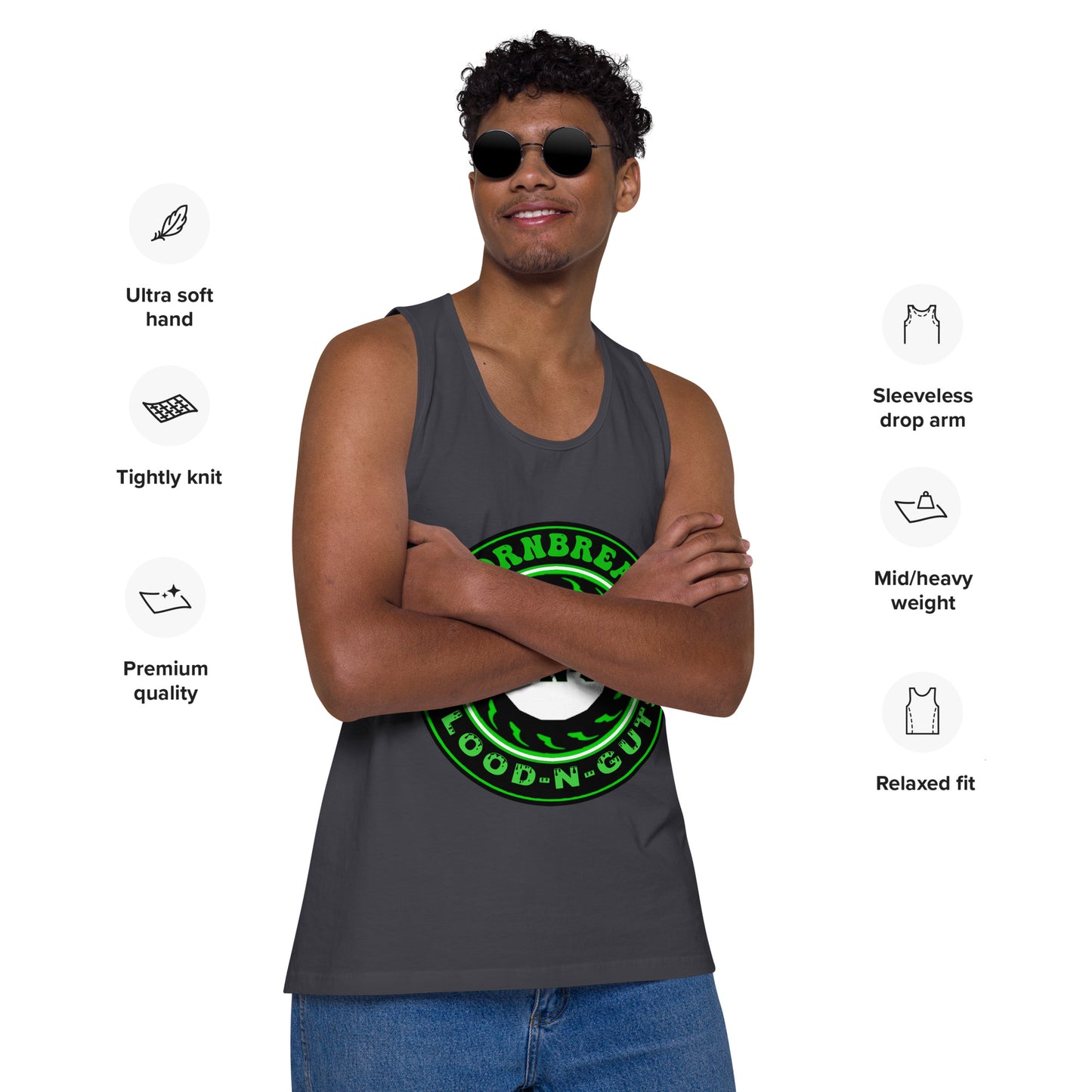 KBBNG Badge Men’s Premium Tank Top