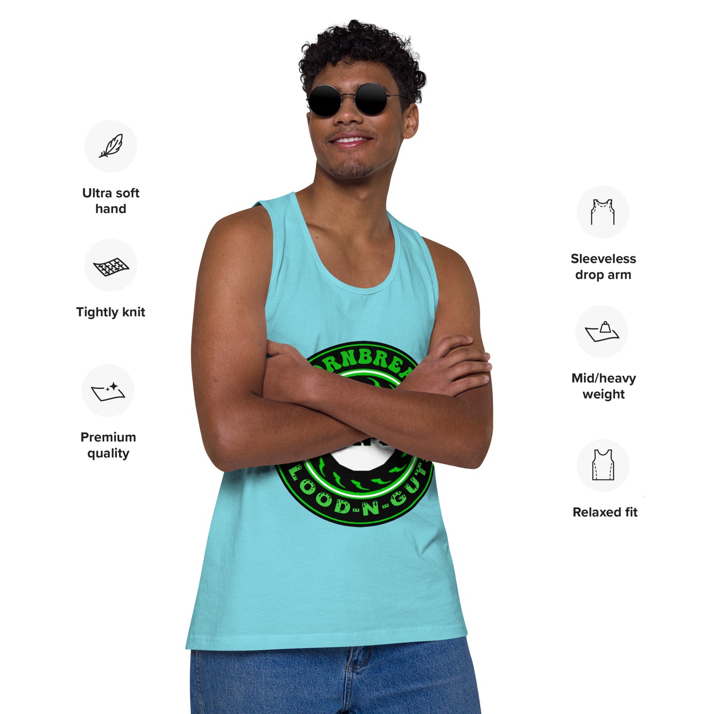 KBBNG Badge Men’s Premium Tank Top