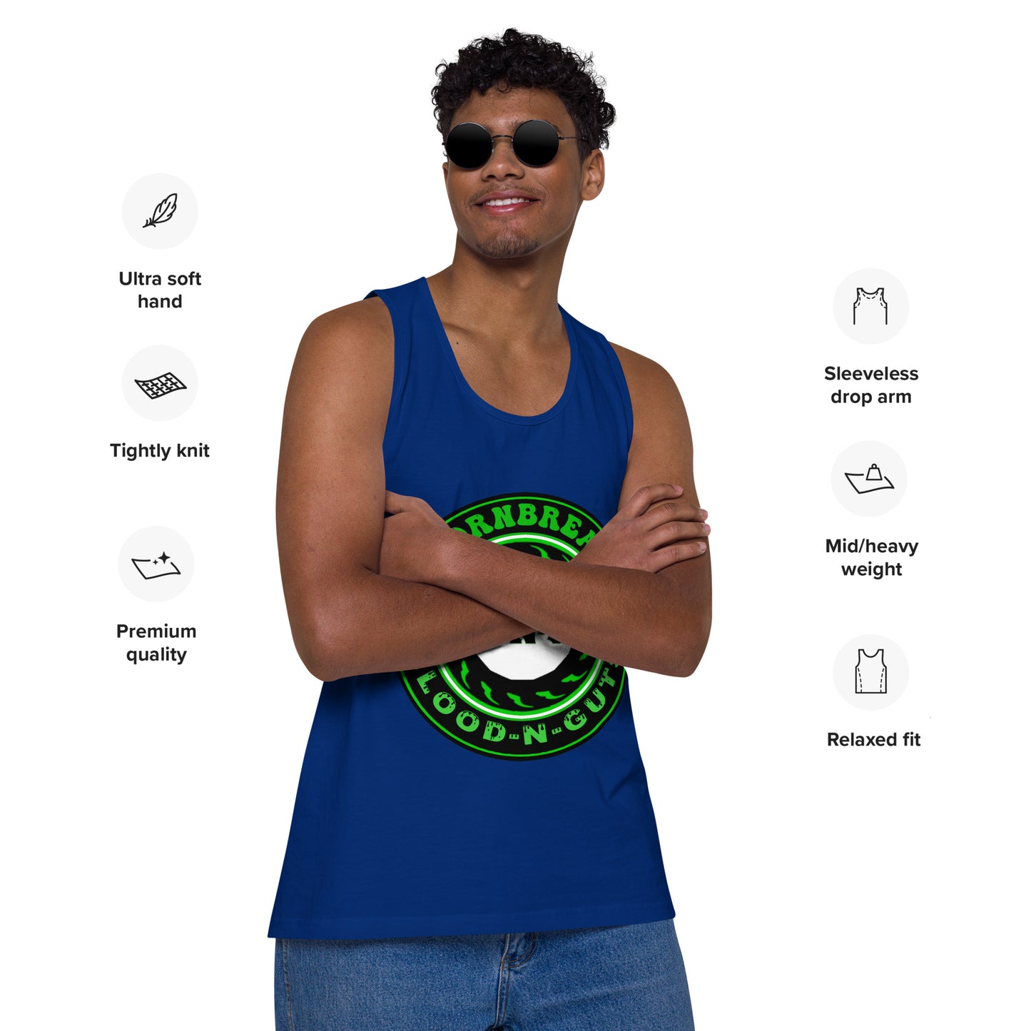 KBBNG Badge Men’s Premium Tank Top