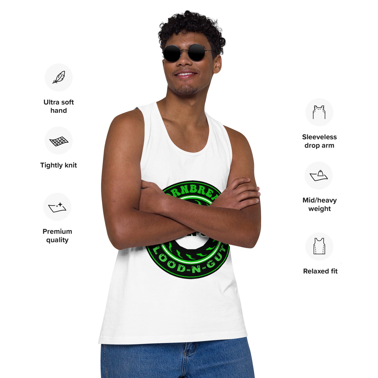 KBBNG Badge Men’s Premium Tank Top