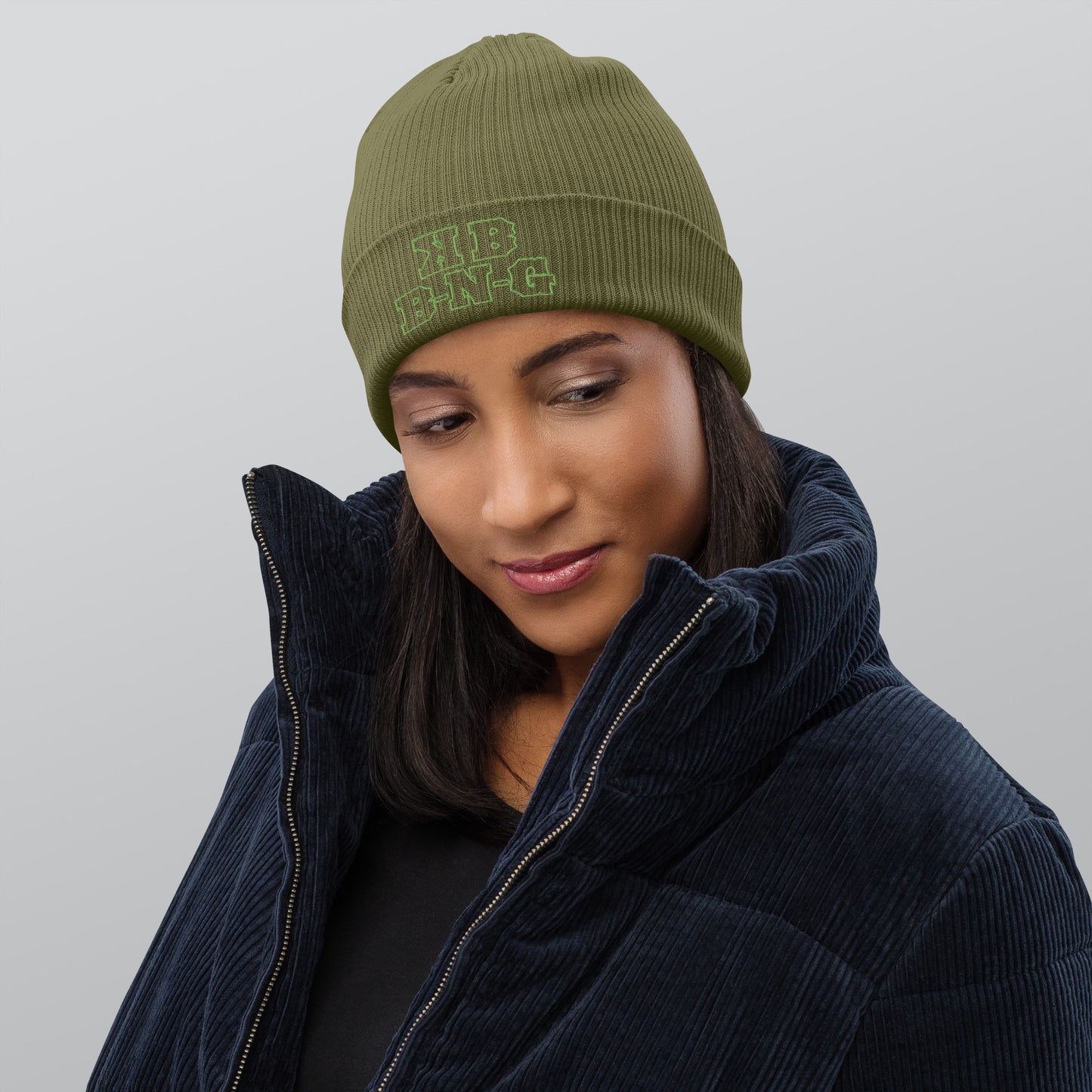 KBBNG Organic Ribbed Beanie