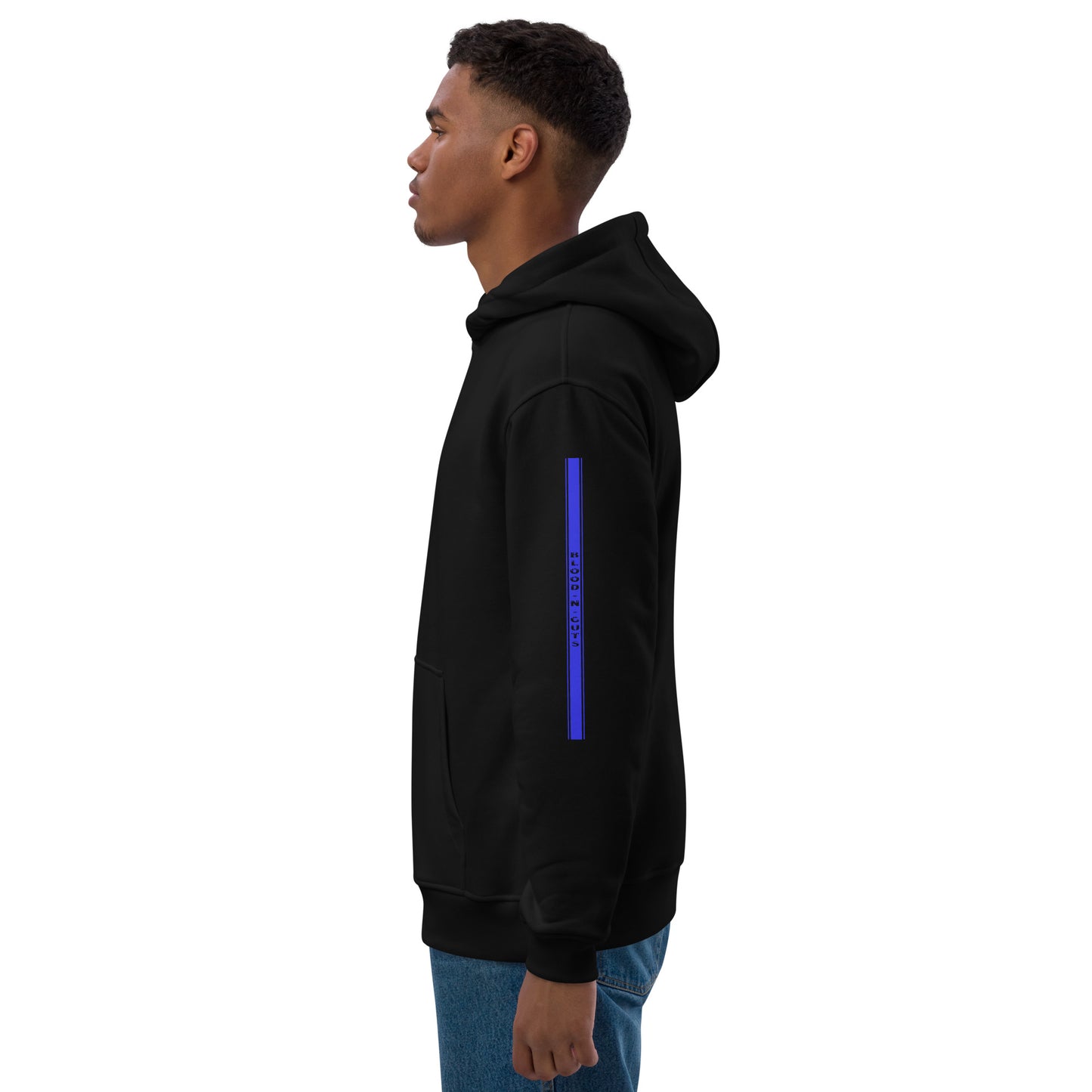 KBBNG Blue Stripe Premium Eco Hoodie
