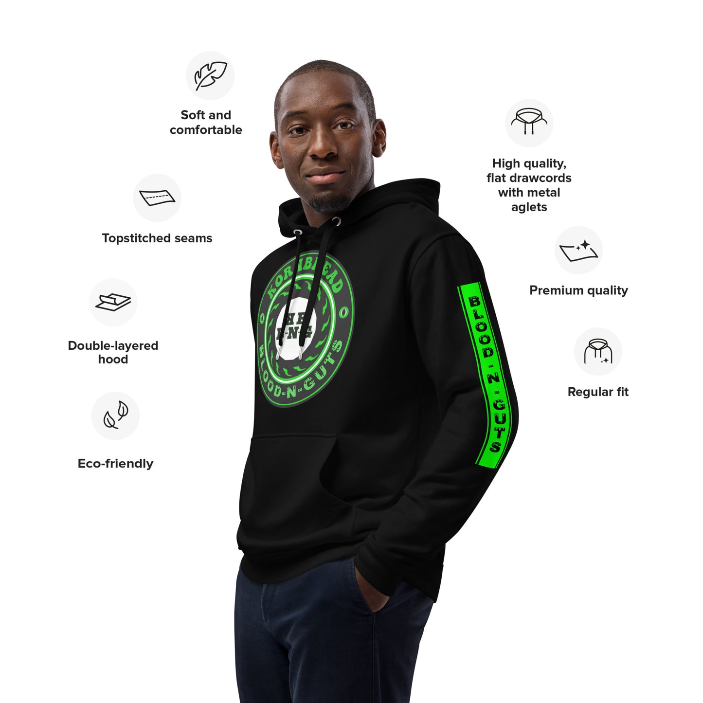 KBBNG Badge+ Premium Eco Hoodie