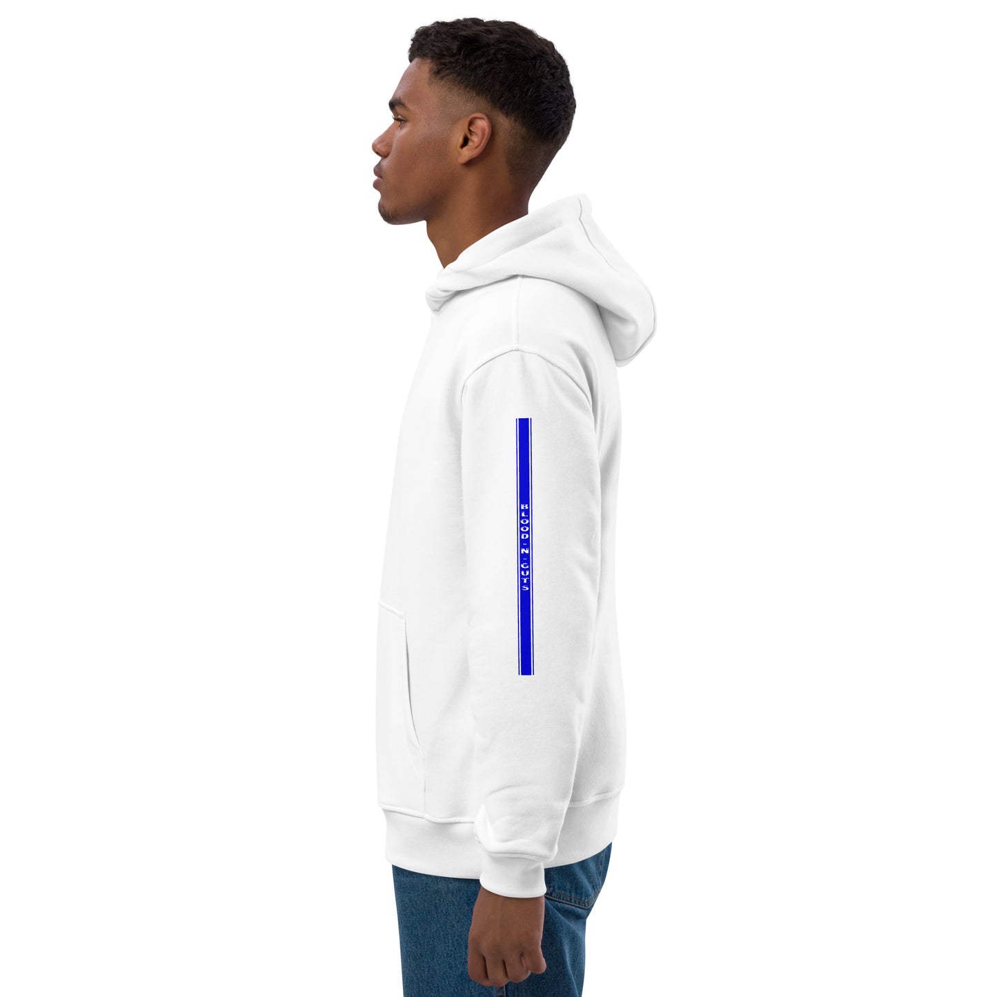 KBBNG Blue Stripe Premium Eco Hoodie