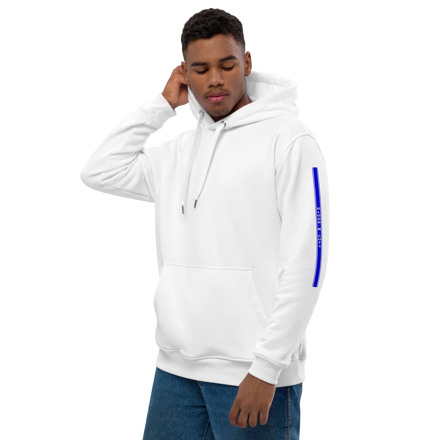 KBBNG Blue Stripe Premium Eco Hoodie