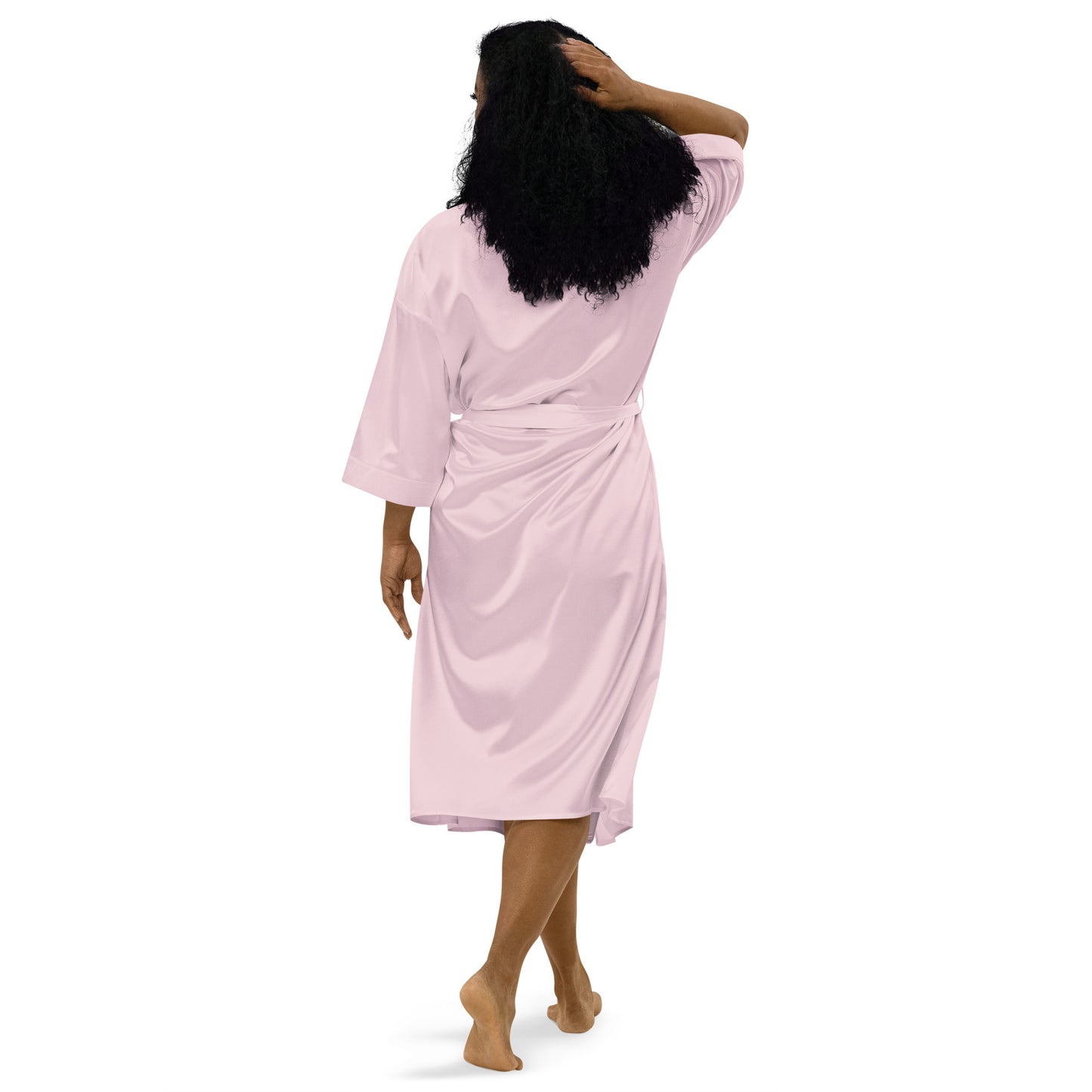 KBBNG Badge Satin Robe (Kimono)