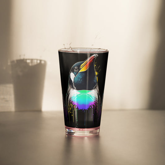 Petty Penguin Pint Glass (Dark)