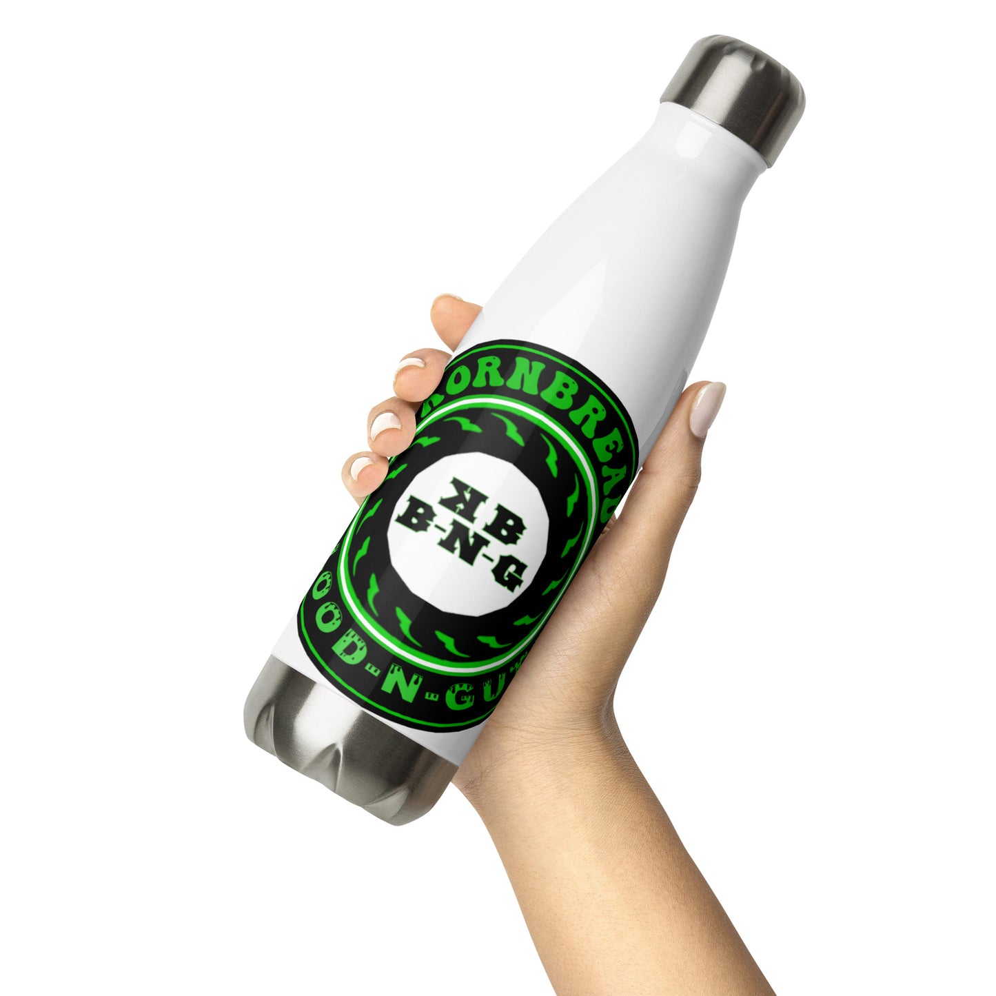 KBBNG Badge+ Stainless Steel Water Bottle