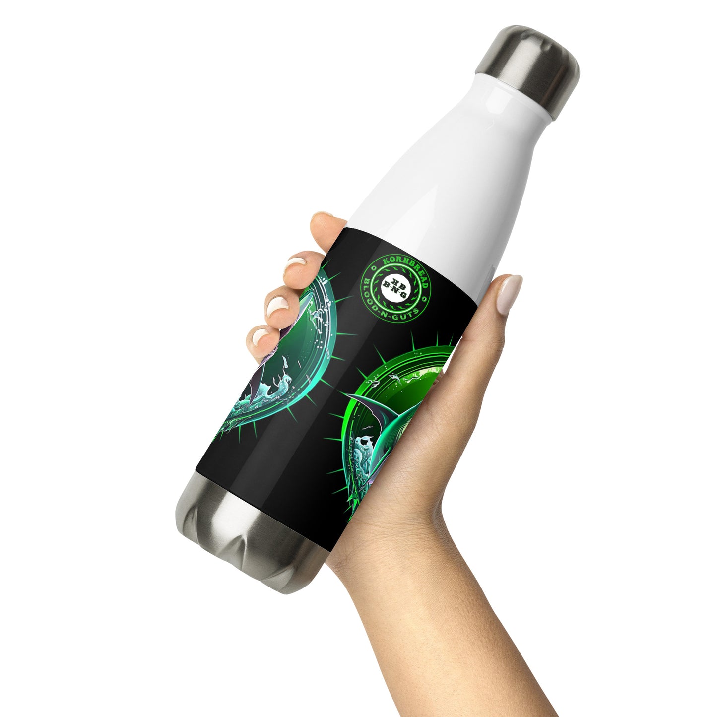 Seditious Shark Stainless Steel Water Bottle