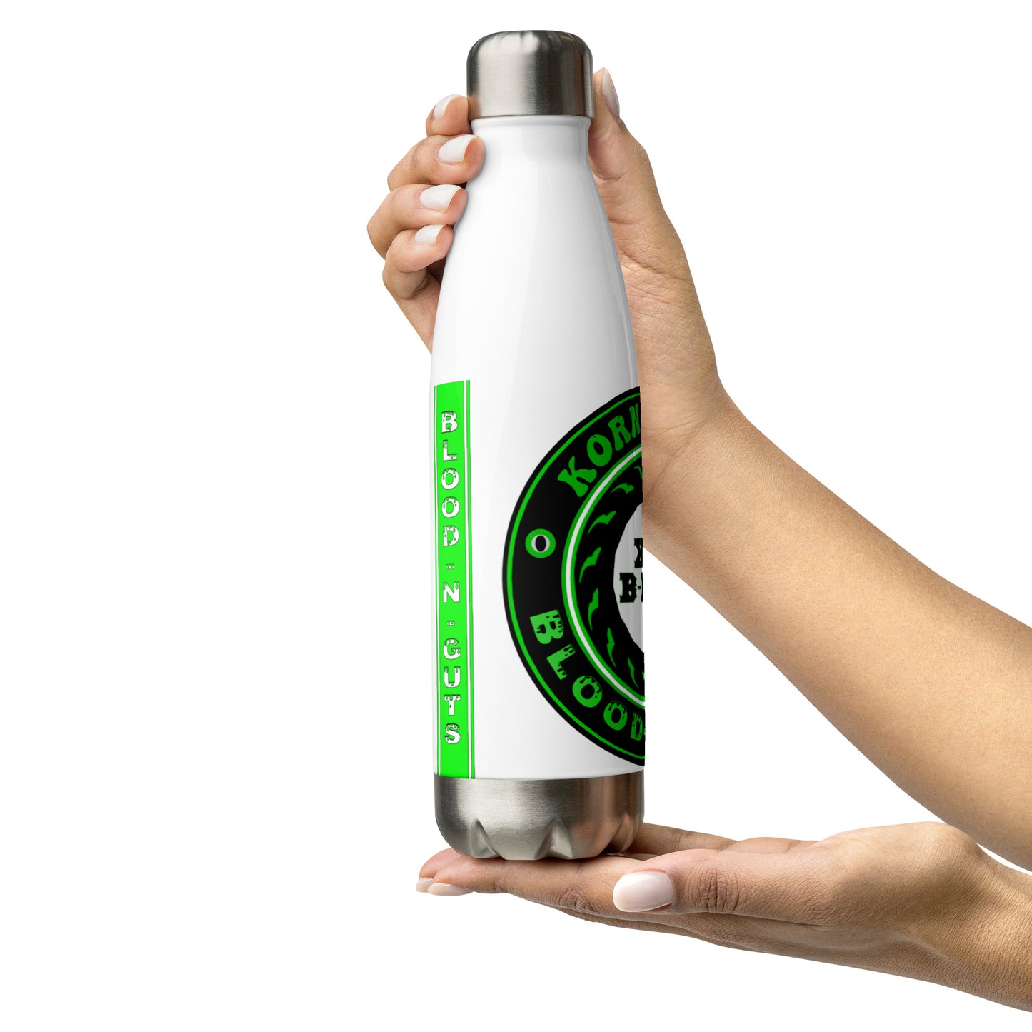 KBBNG Badge+ Stainless Steel Water Bottle