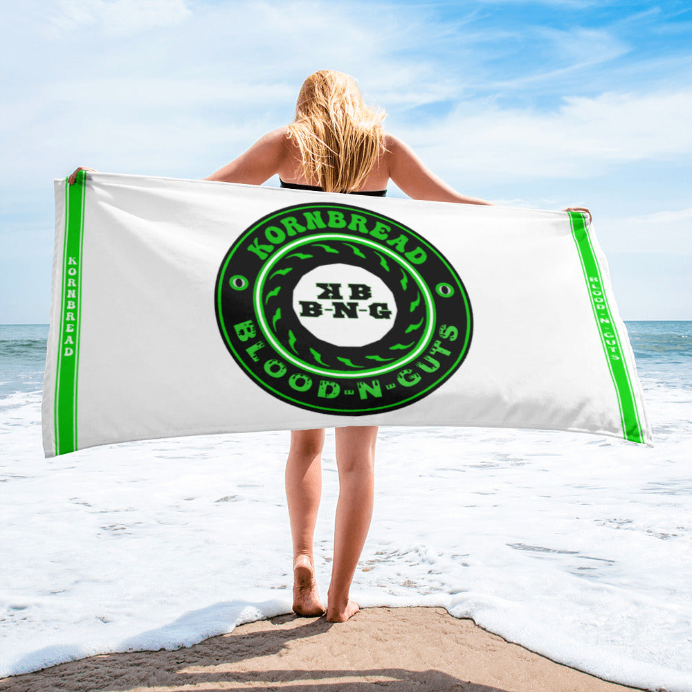 KBBNG Badge White Towel