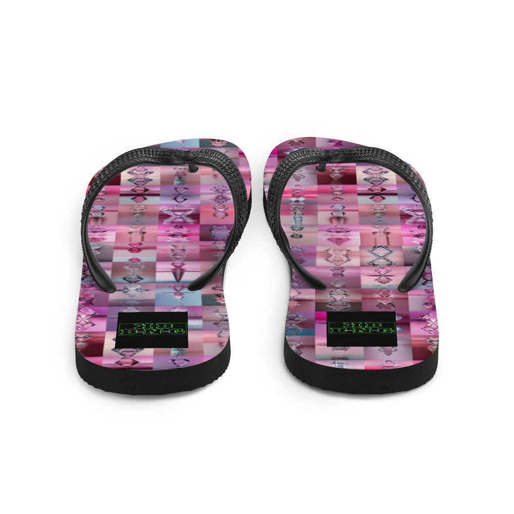 Pink Diamond Flip-Flops
