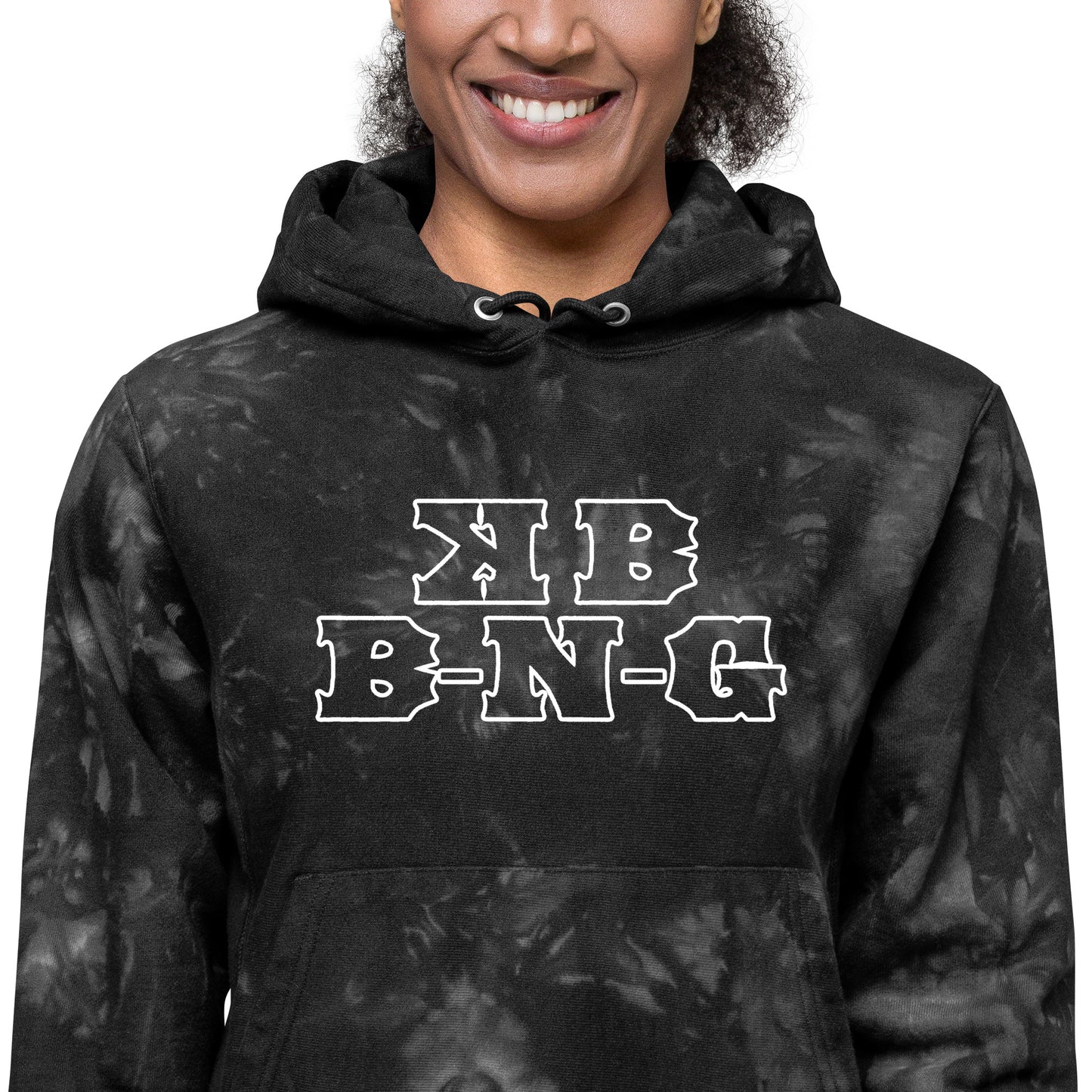 Champion KBBNG Champion Tie-Dye Hoodie