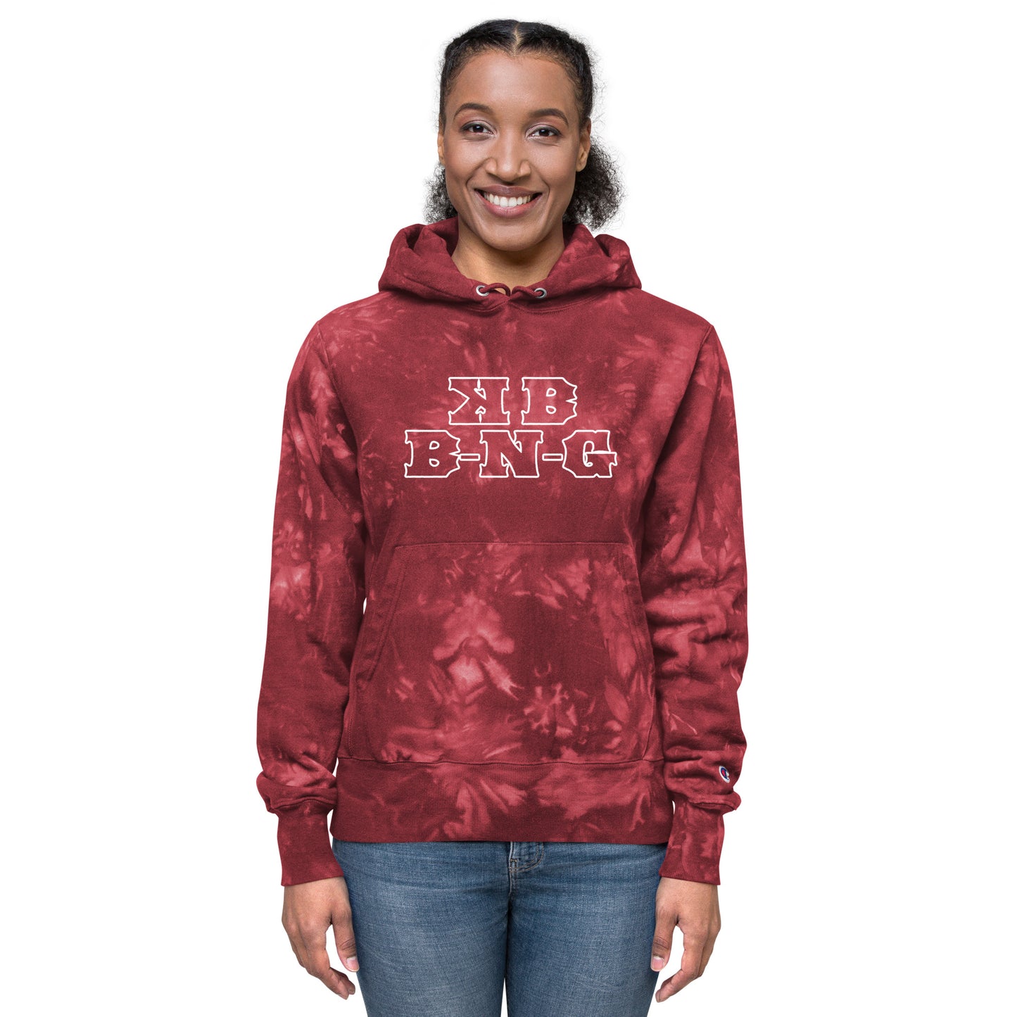 Champion KBBNG Champion Tie-Dye Hoodie
