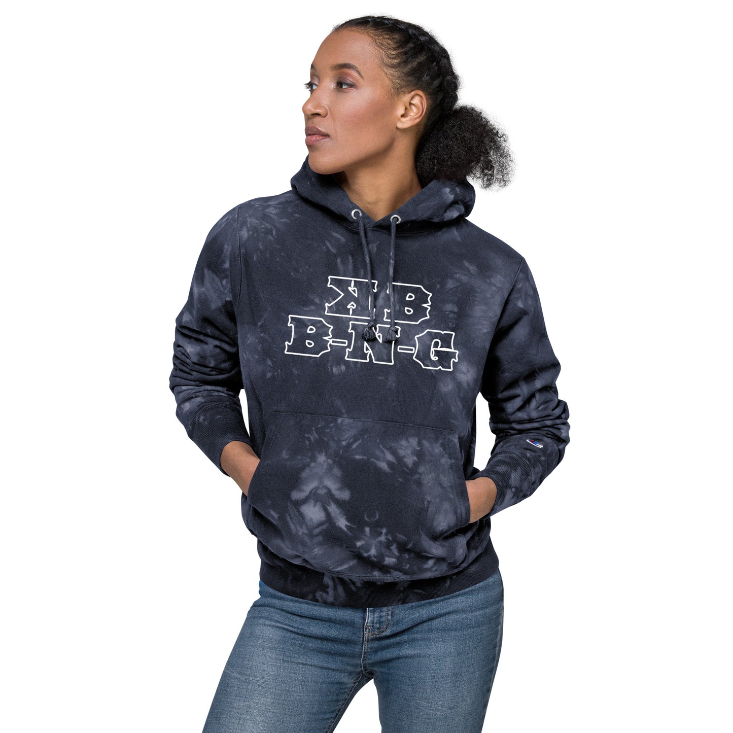 Champion KBBNG Champion Tie-Dye Hoodie