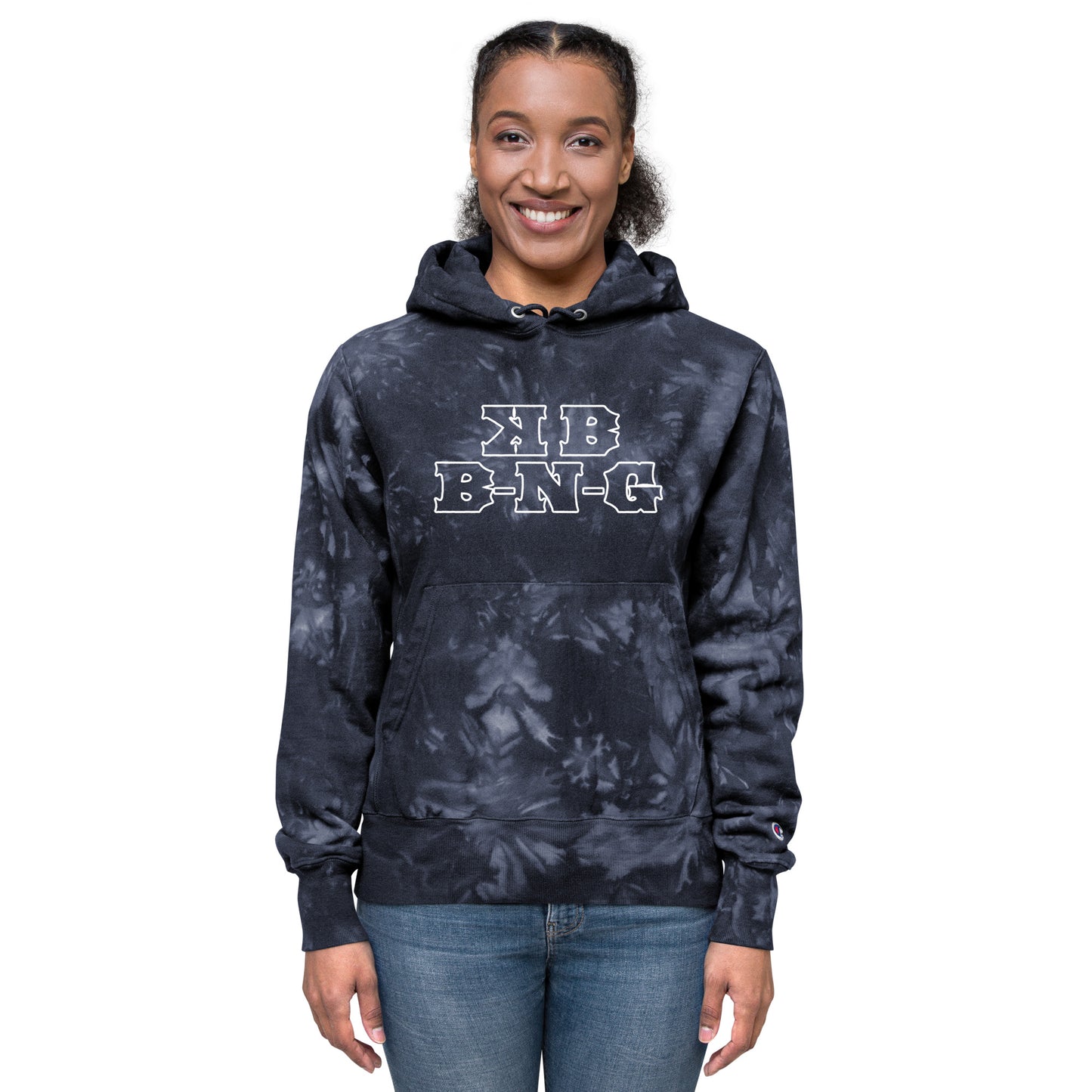 Champion KBBNG Champion Tie-Dye Hoodie