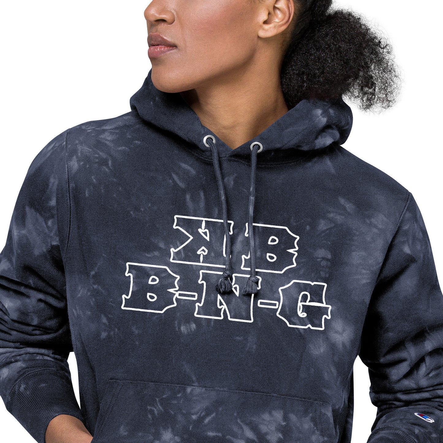 Champion KBBNG Champion Tie-Dye Hoodie