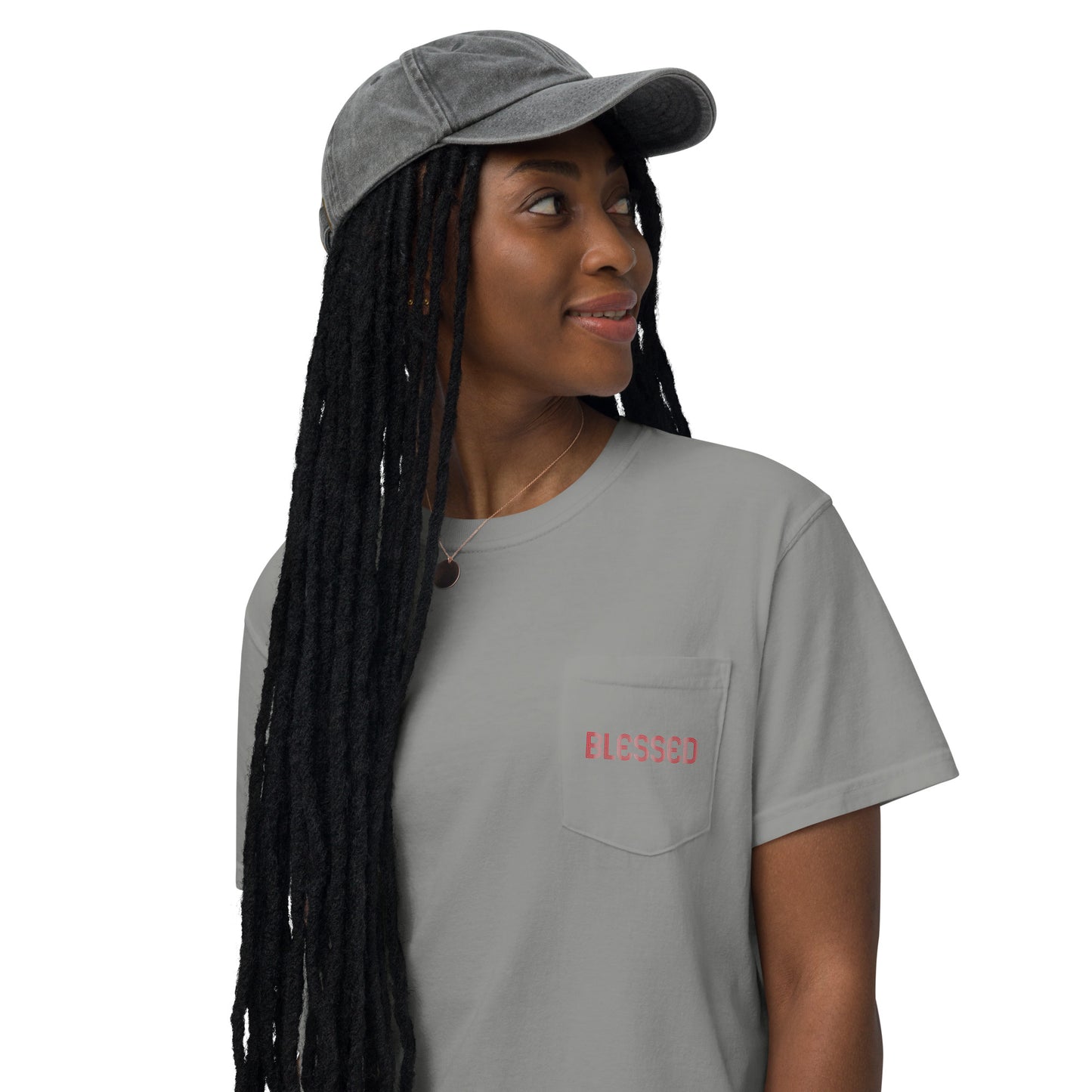 "Blessed" Pocket T-Shirt