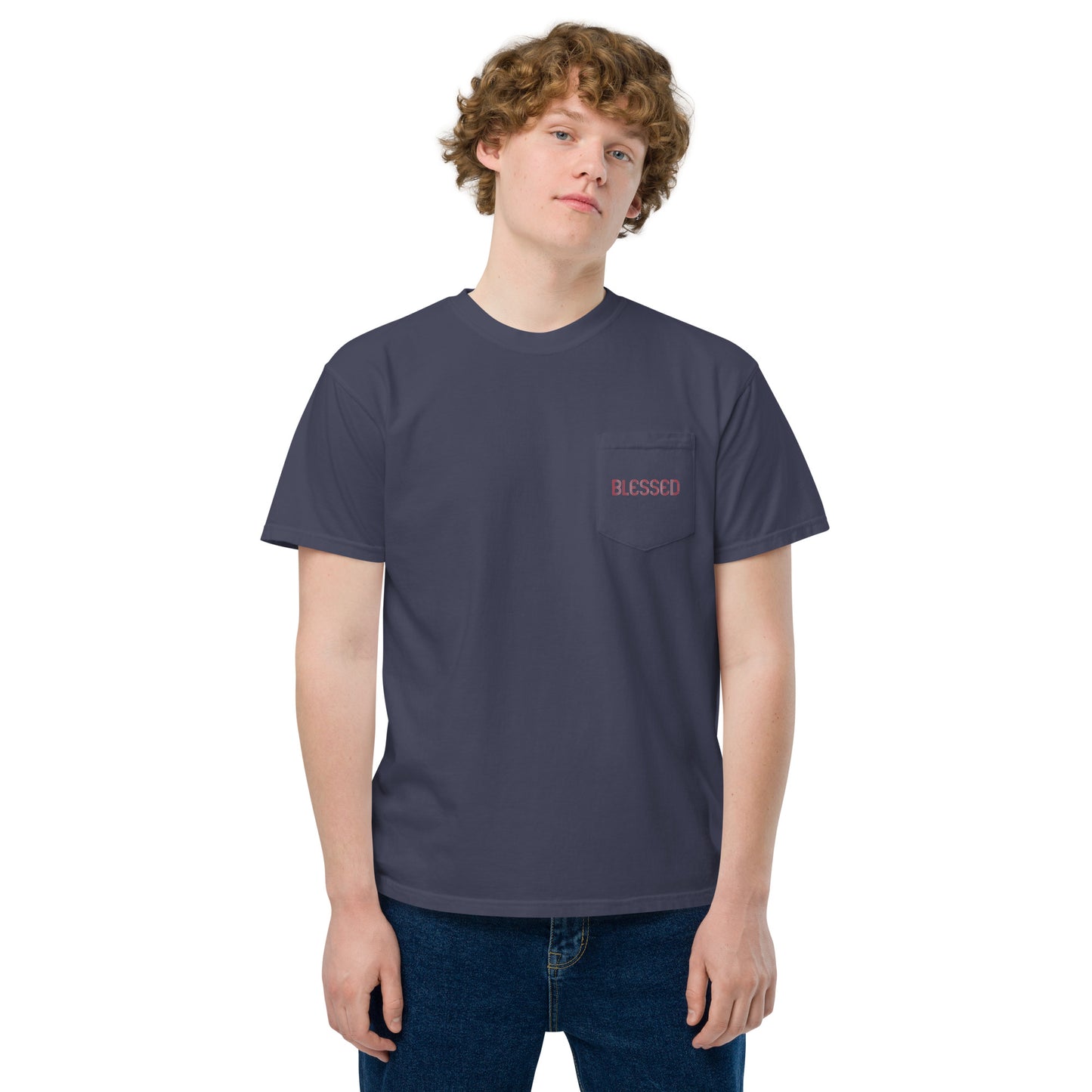 "Blessed" Pocket T-Shirt