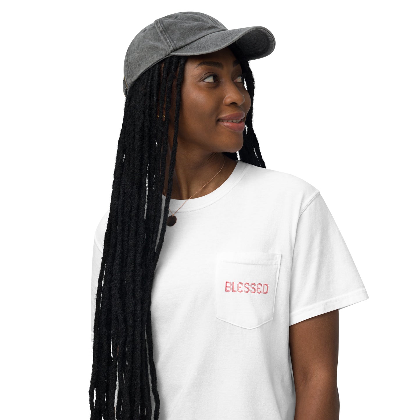 "Blessed" Pocket T-Shirt
