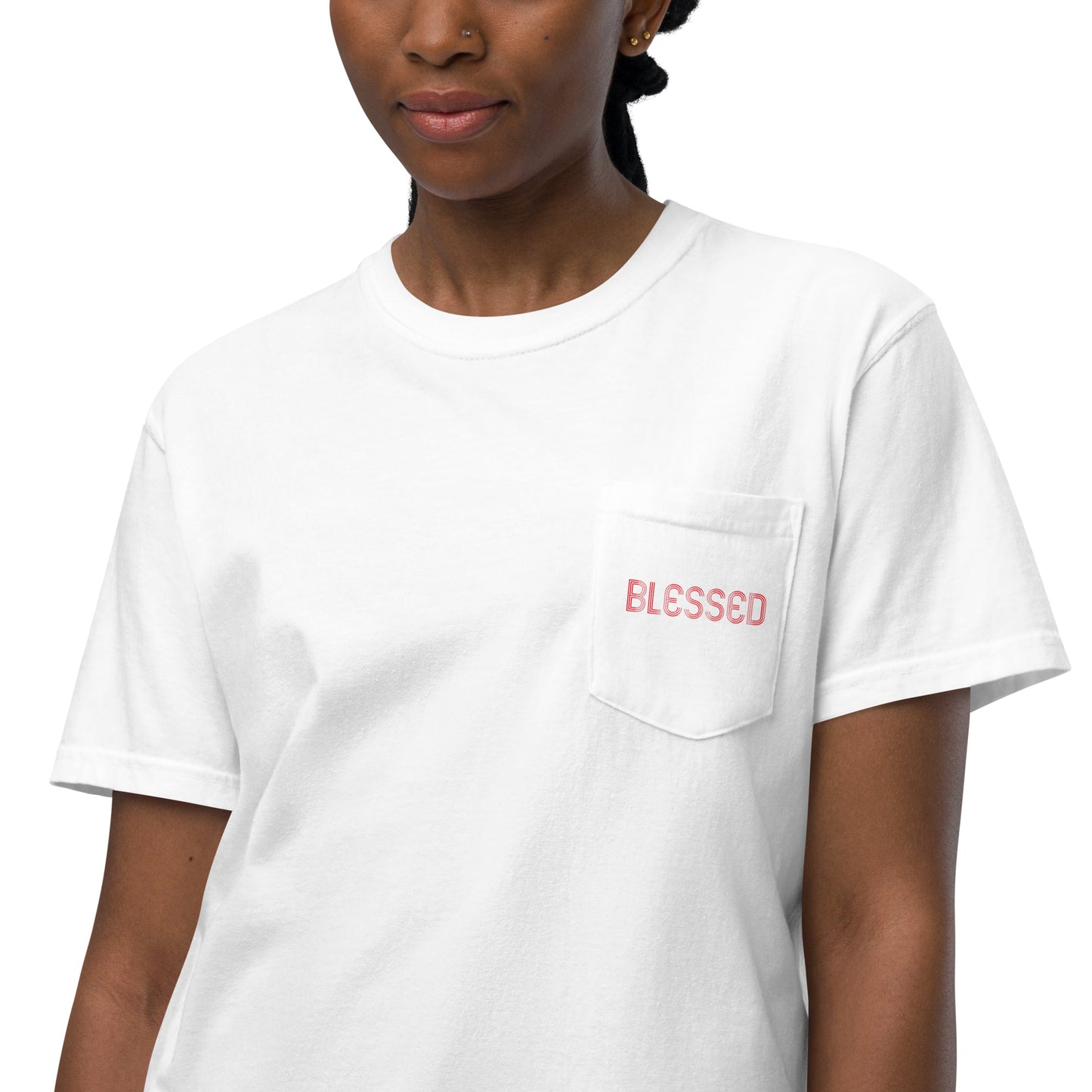 "Blessed" Pocket T-Shirt