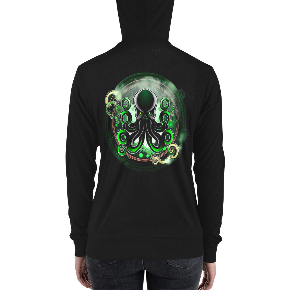 Shadow Squid Zip Hoodie