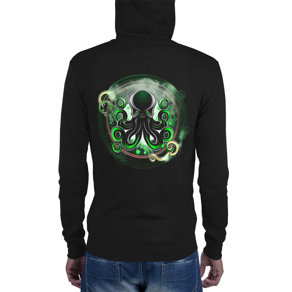 Shadow Squid Zip Hoodie