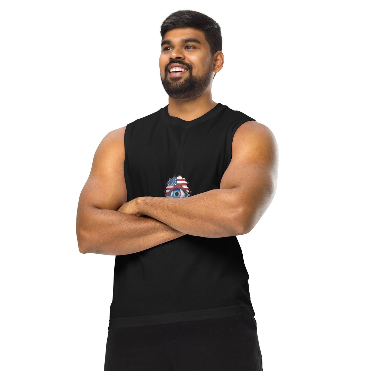 "Who's Watching You?" Muscle Shirt