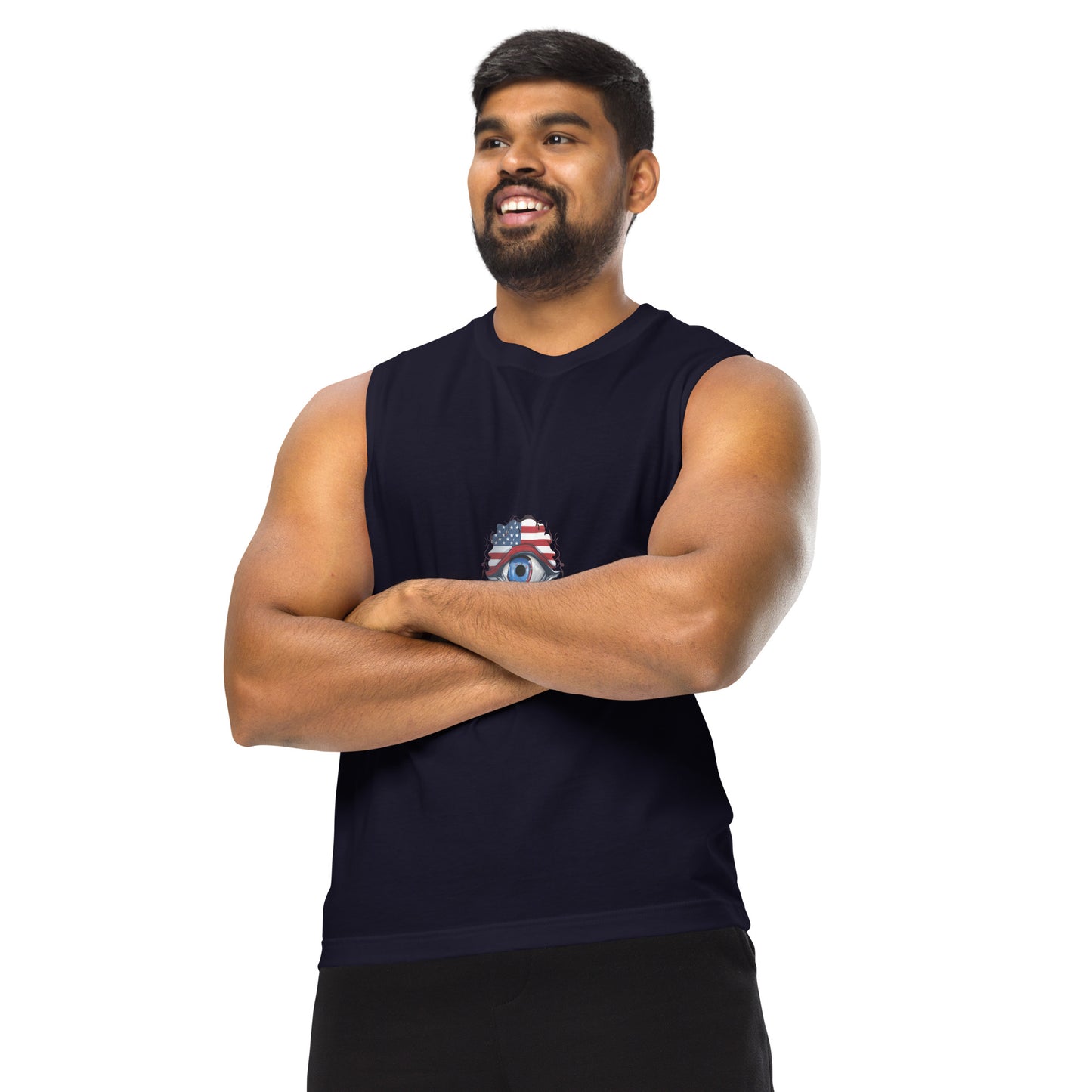 "Who's Watching You?" Muscle Shirt