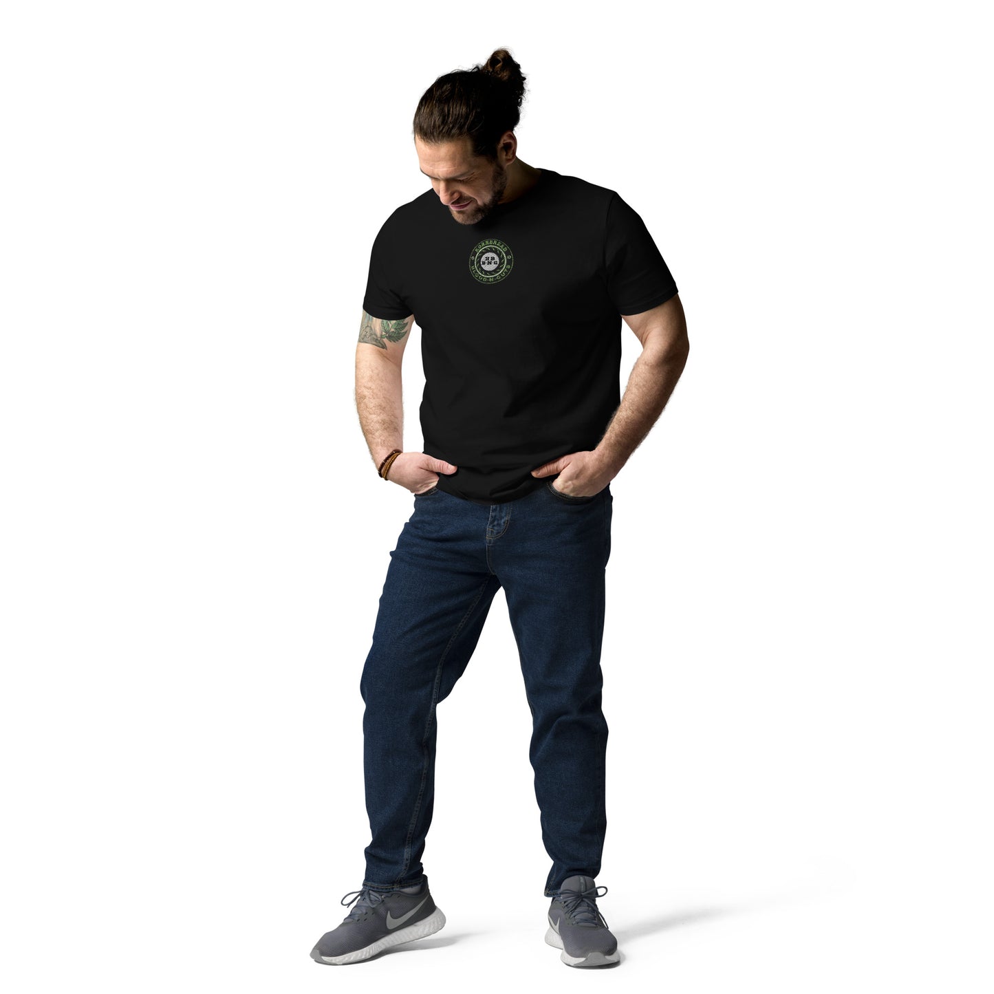 KBBNG Badge Embroidered Organic Cotton T-Shirt