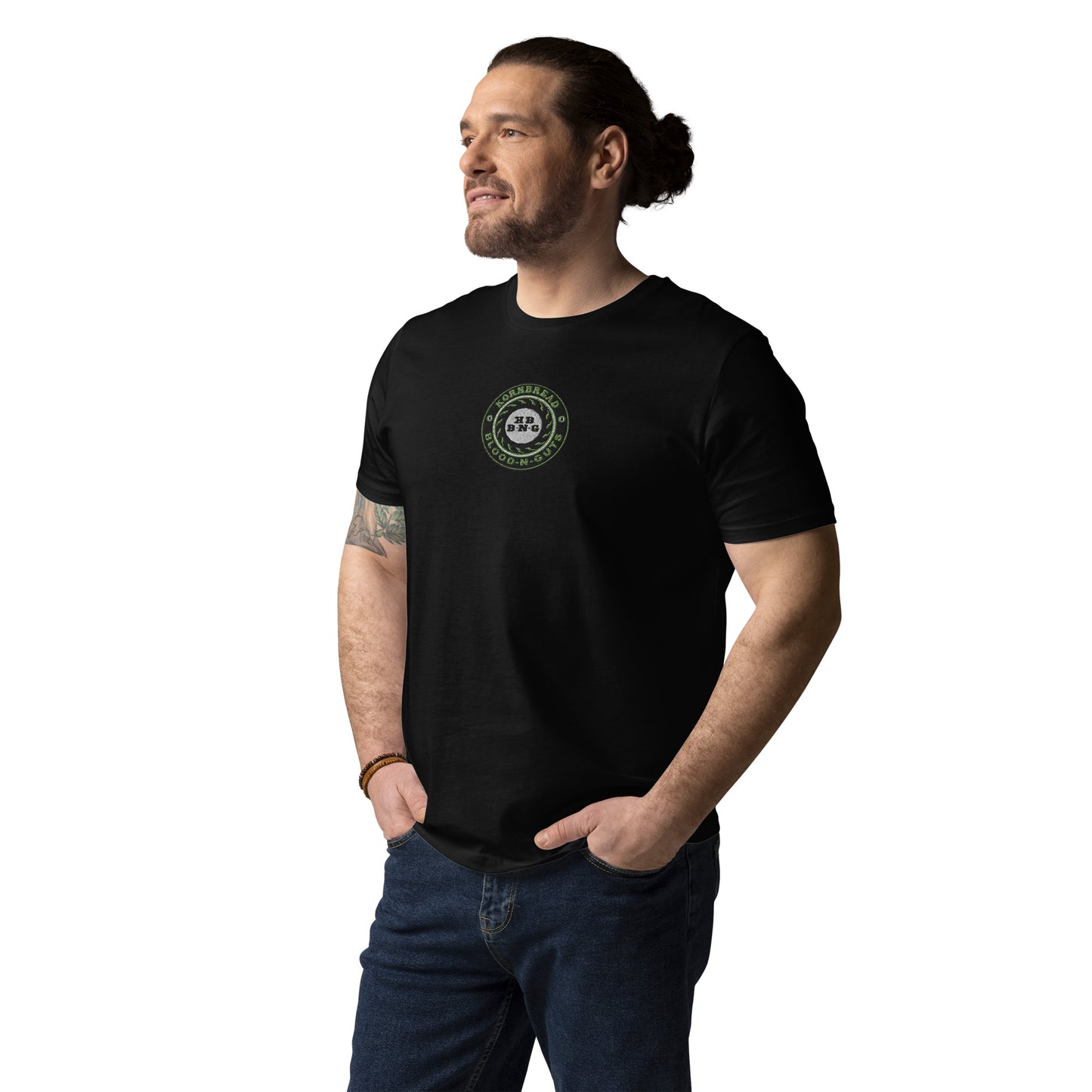 KBBNG Badge Embroidered Organic Cotton T-Shirt