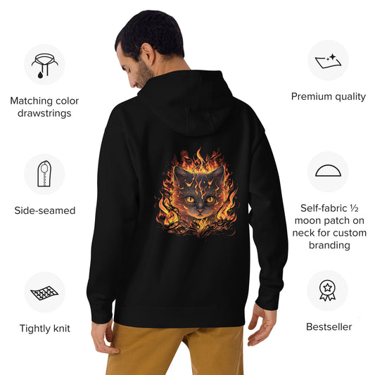 Pyro Cat Hoodie