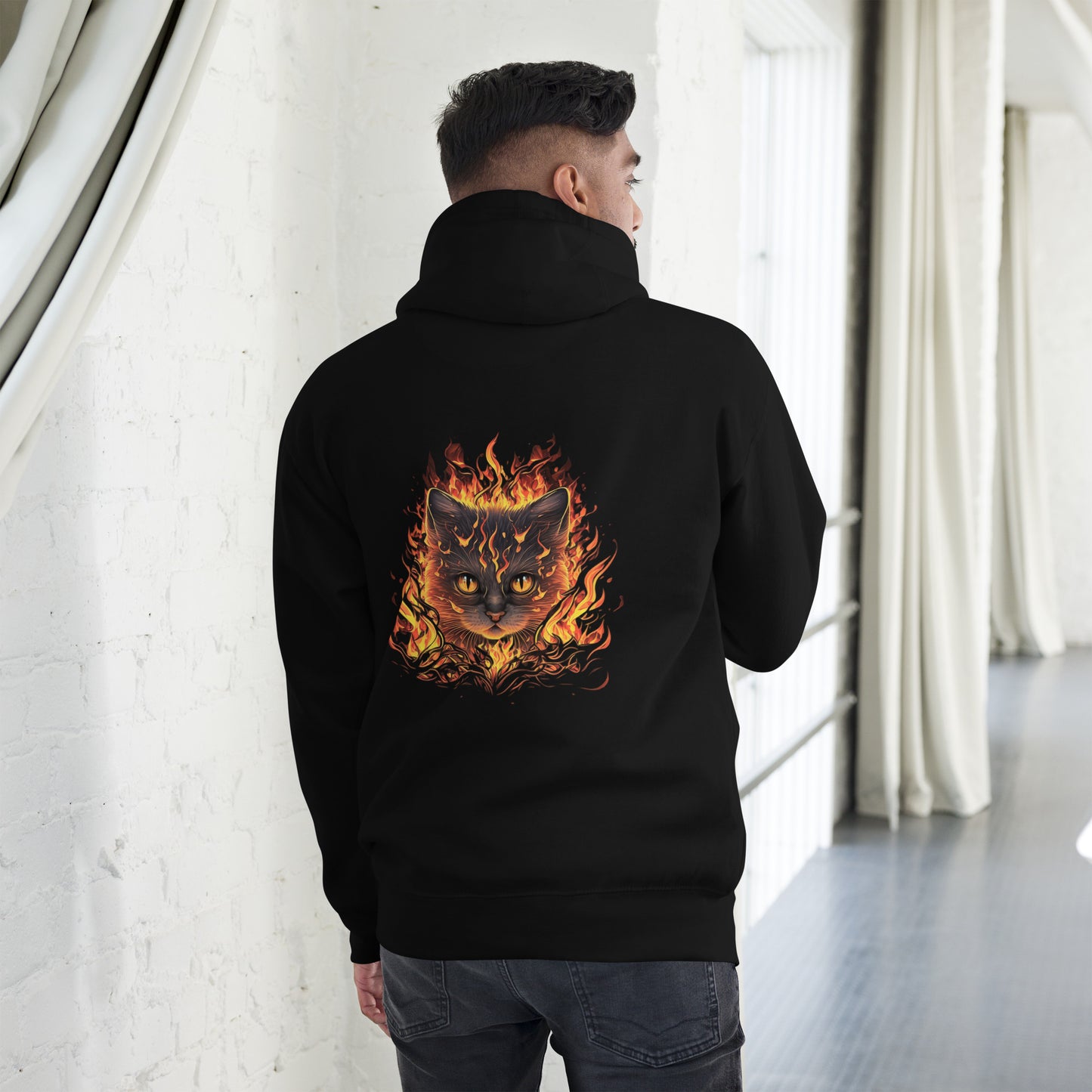 Pyro Cat Hoodie